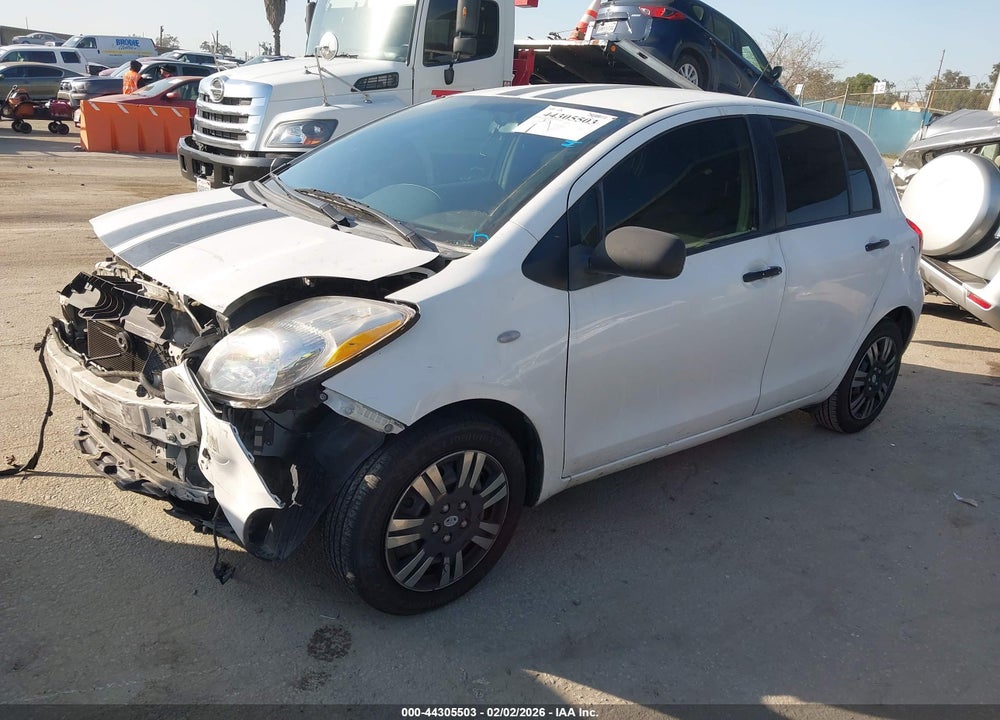 2011 TOYOTA YARIS VIN: JTDKT4K38B5328366