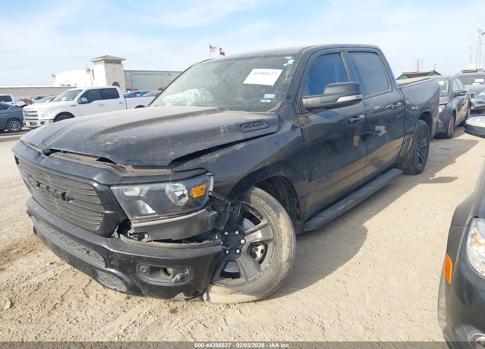 2021 RAM 1500 LONE STAR  4X4 5'7 BOX VIN: 1C6SRFFT4MN679564