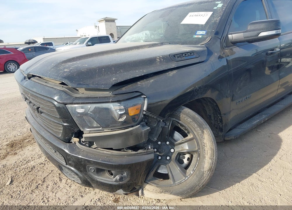 2021 RAM 1500 LONE STAR  4X4 5'7 BOX VIN: 1C6SRFFT4MN679564