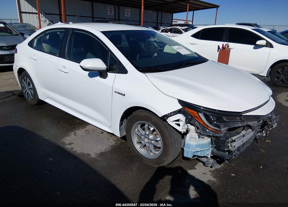 2021 TOYOTA COROLLA HYBRID LE VIN: JTDEAMDE4MJ006027
