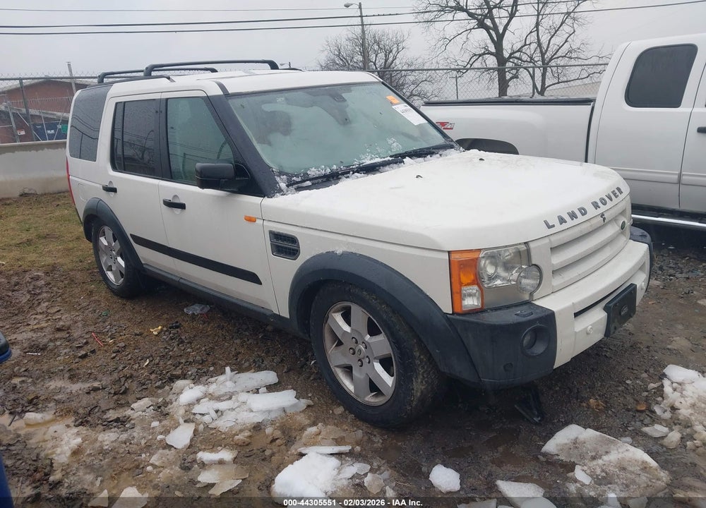 2008 LAND ROVER LR3 V8 HSE VIN: SALAG25428A486641
