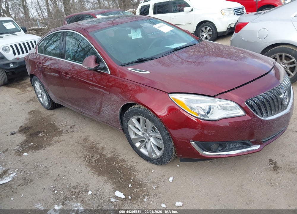 2016 BUICK REGAL TURBO VIN: 2G4GK5EX8G9203399