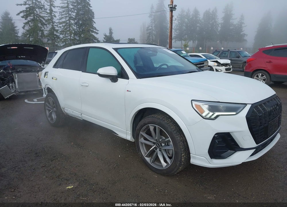 2022 AUDI Q3 PREMIUM PLUS 45 TFSI S LINE QUATTRO TIPTRONIC VIN: WA1EECF33N1038800