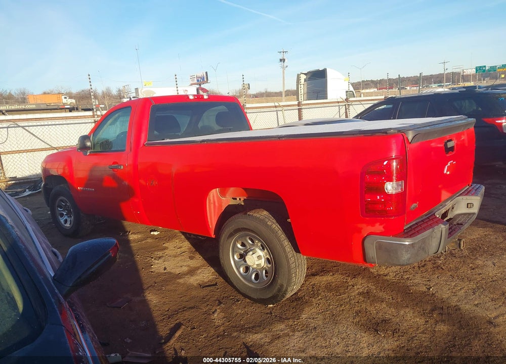 2007 CHEVROLET SILVERADO 1500 WORK TRUCK VIN: 1GCEC14C47Z650415