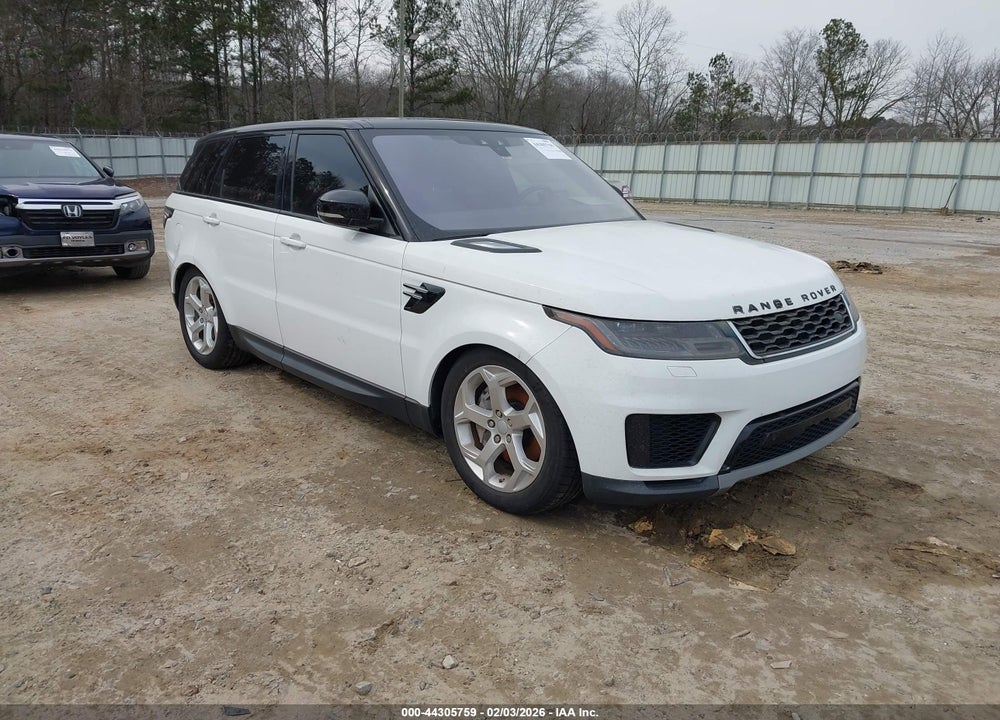2018 LAND ROVER RANGE ROVER SPORT SE VIN: SALWG2RV4JA192382