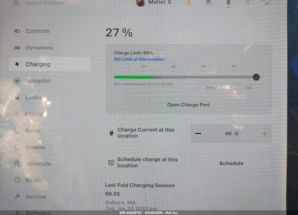 2020 TESLA MODEL Y LONG RANGE DUAL MOTOR ALL-WHEEL DRIVE VIN: 5YJYGDEEXLF037010
