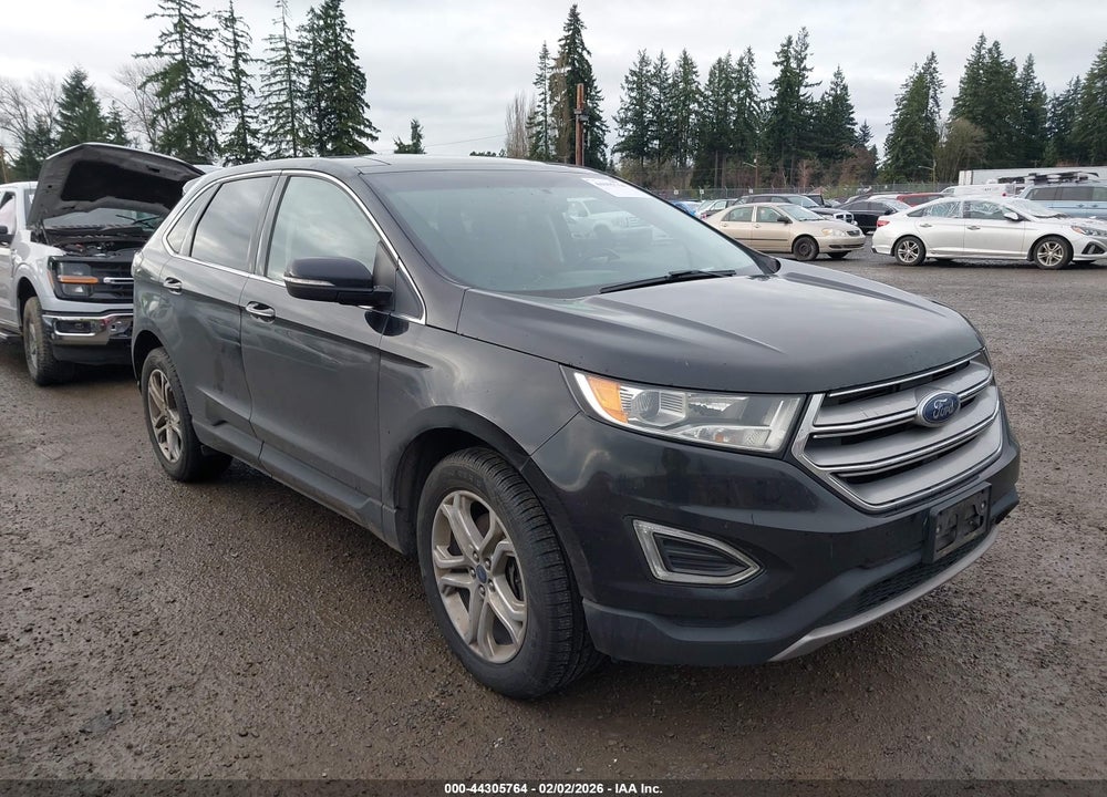 2016 FORD EDGE TITANIUM VIN: 2FMPK4K98GBB21911