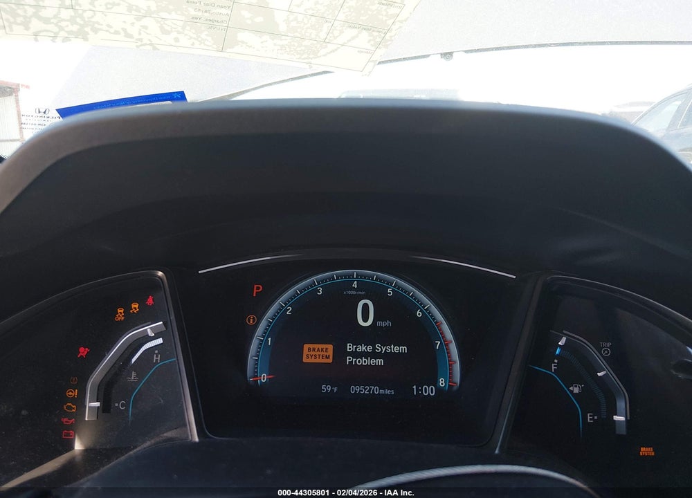 2017 HONDA CIVIC EX-L VIN: SHHFK7H71HU205241