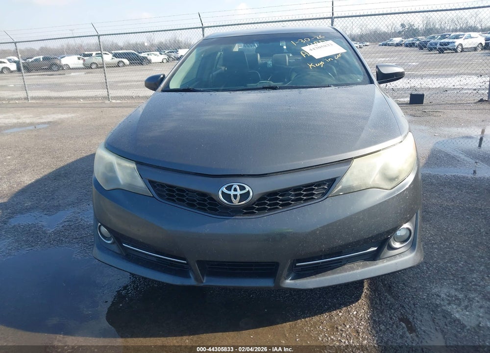 2012 TOYOTA CAMRY SE VIN: 4T1BF1FK8CU155748