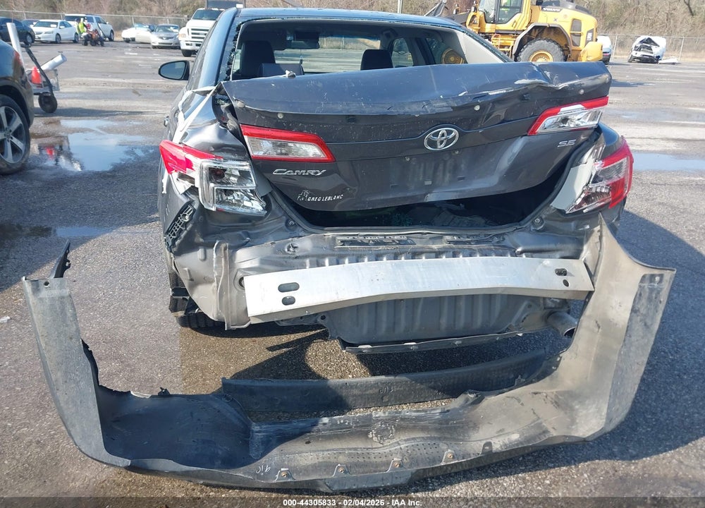 2012 TOYOTA CAMRY SE VIN: 4T1BF1FK8CU155748