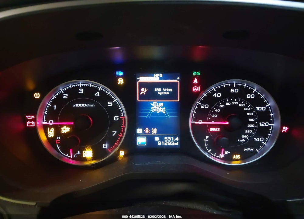 2020 SUBARU ASCENT PREMIUM VIN: 4S4WMAHD6L3436572