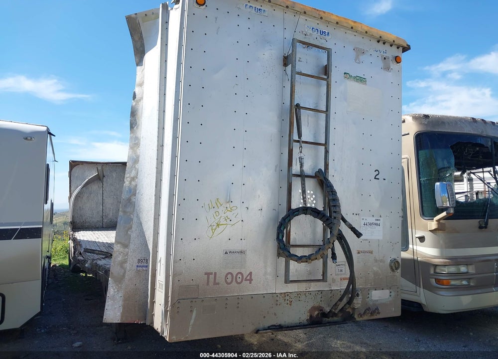 2007 PEERLESS DUMP TRAILER VIN: 1PLX045247PJ55412