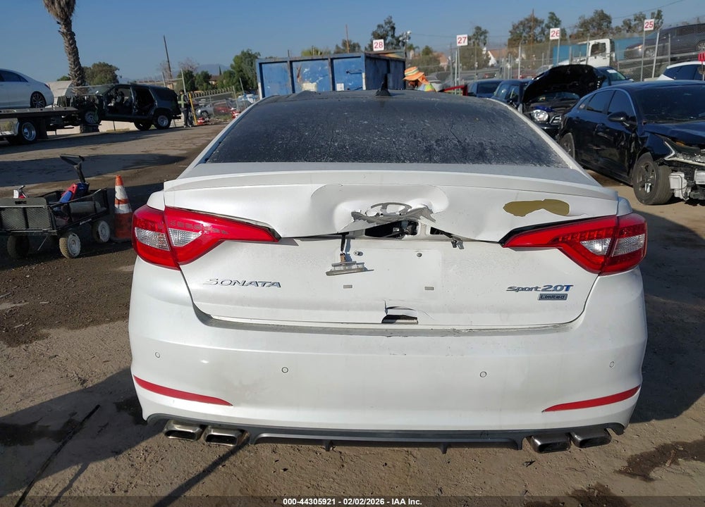 2015 HYUNDAI SONATA LIMITED 2.0T VIN: 5NPE34AB6FH176146