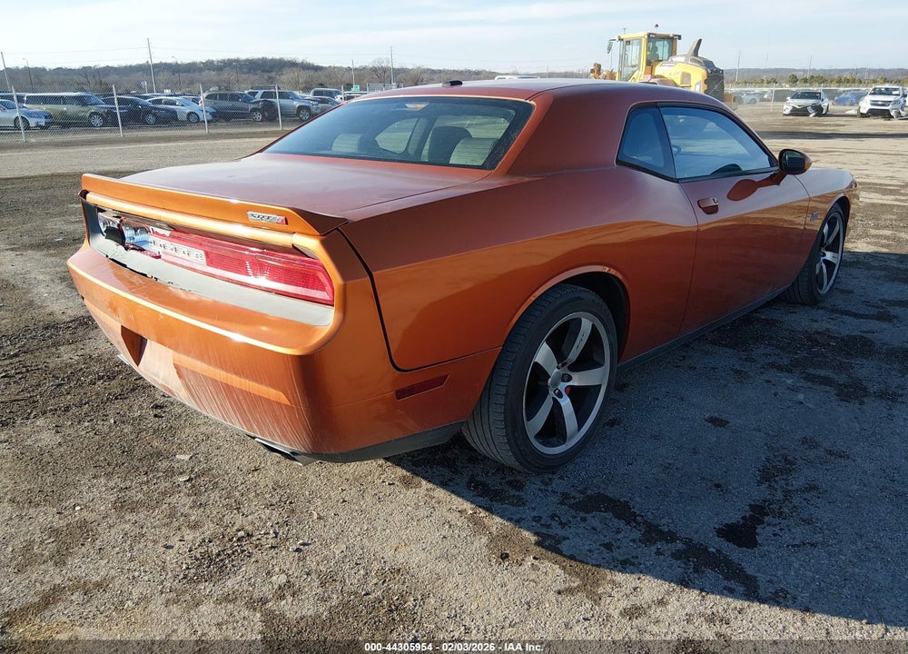 2011 DODGE CHALLENGER SRT8 VIN: 2B3CJ7DJ9BH584582