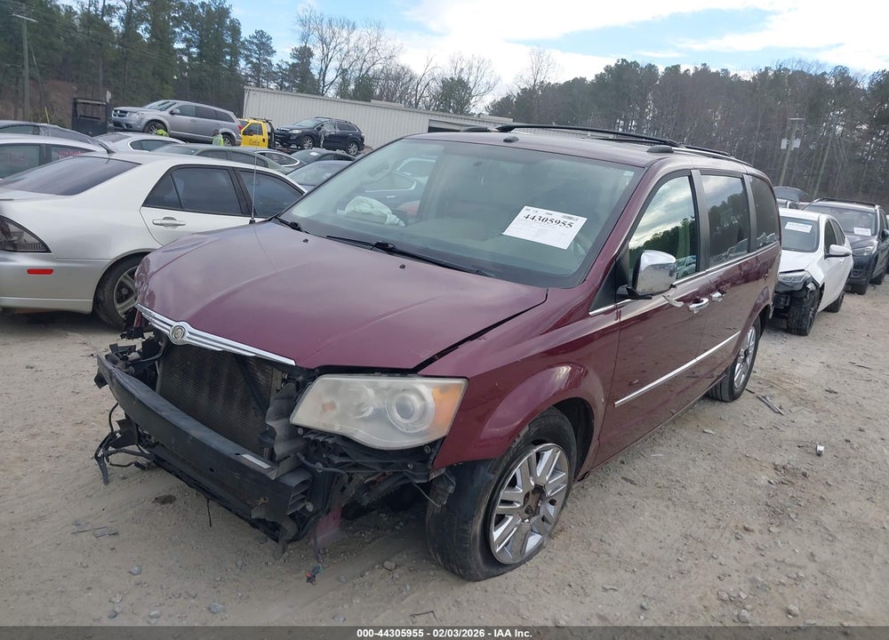 2008 CHRYSLER TOWN & COUNTRY LIMITED VIN: 2A8HR64X18R746843