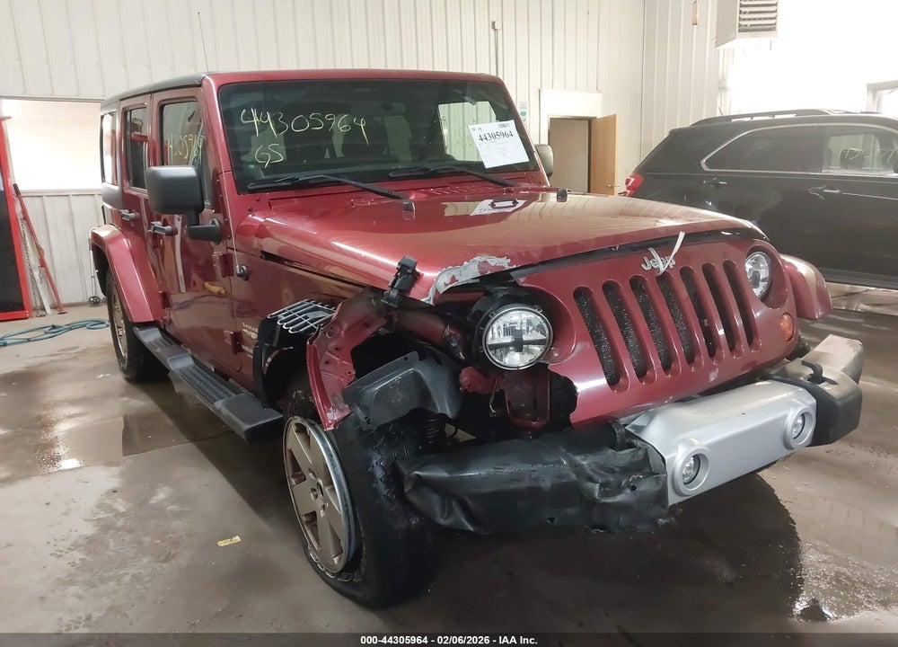 2012 JEEP WRANGLER UNLIMITED SAHARA VIN: 1C4BJWEG7CL126034