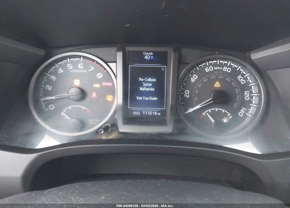 2019 TOYOTA TACOMA TRD OFF ROAD VIN: 5TFCZ5AN7KX188875