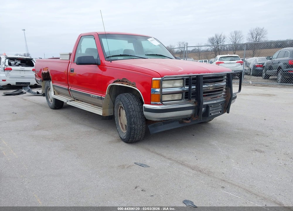 1998 CHEVROLET C/K 1500 FLEETSIDE VIN: 1GCEK14R9WZ204587