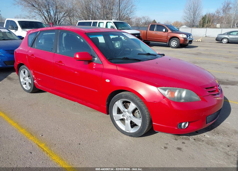 2004 MAZDA 3 S VIN: JM1BK343341104507