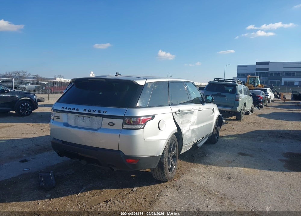 2015 LAND ROVER RANGE ROVER SPORT 3.0L V6 SUPERCHARGED HSE/3.0L V6 SUPERCHARGED SE VIN: SALWG2VF4FA541031