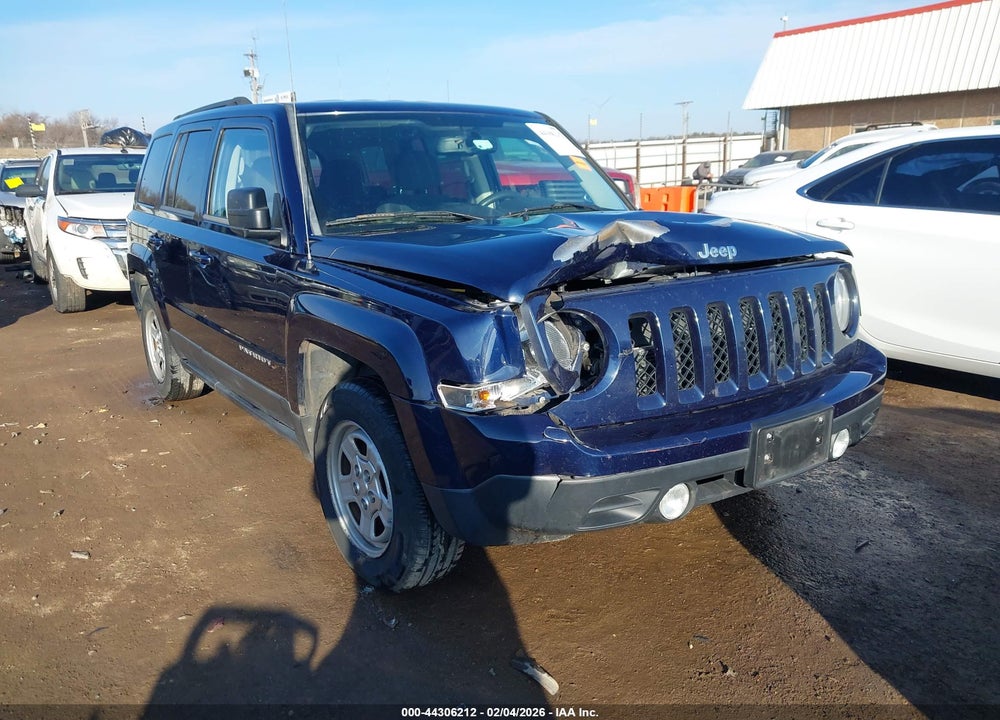 2014 JEEP PATRIOT SPORT VIN: 1C4NJPBA3ED618995