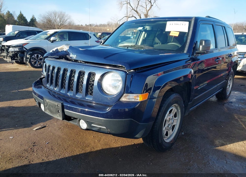 2014 JEEP PATRIOT SPORT VIN: 1C4NJPBA3ED618995