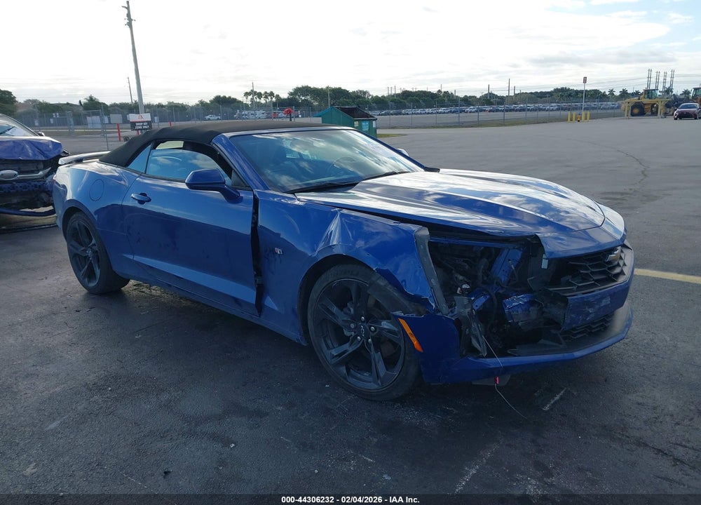 2021 CHEVROLET CAMARO RWD  1LT VIN: 1G1FB3DX2M0123181