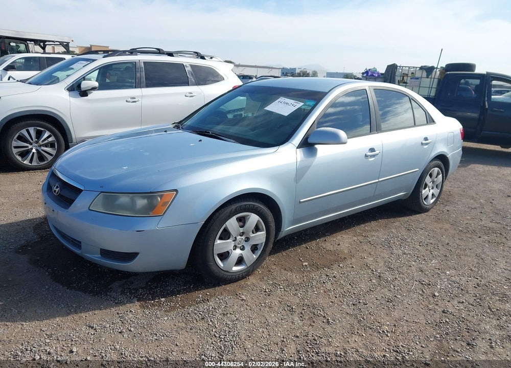 2008 HYUNDAI SONATA GLS V6 VIN: 5NPET46F48H372150