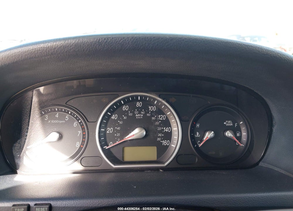 2008 HYUNDAI SONATA GLS V6 VIN: 5NPET46F48H372150