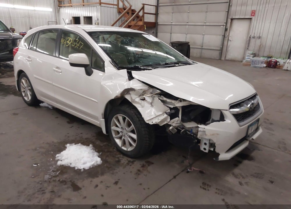 2013 SUBARU IMPREZA 2.0I PREMIUM VIN: JF1GPAC6XD2218561