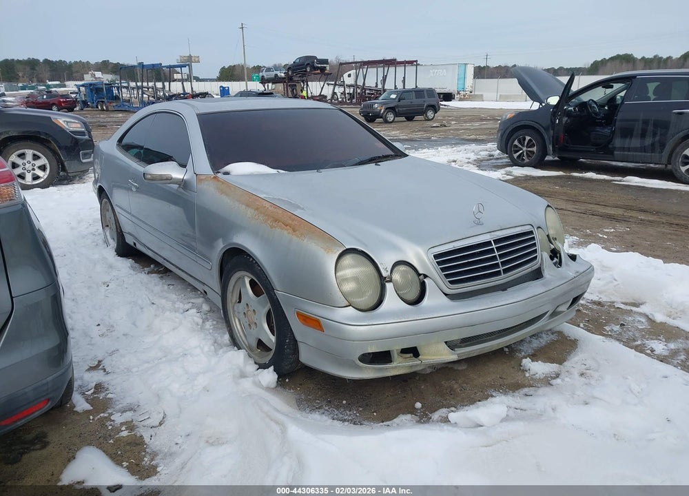 2002 MERCEDES-BENZ CLK 320 VIN: WDBLJ65G42T123724