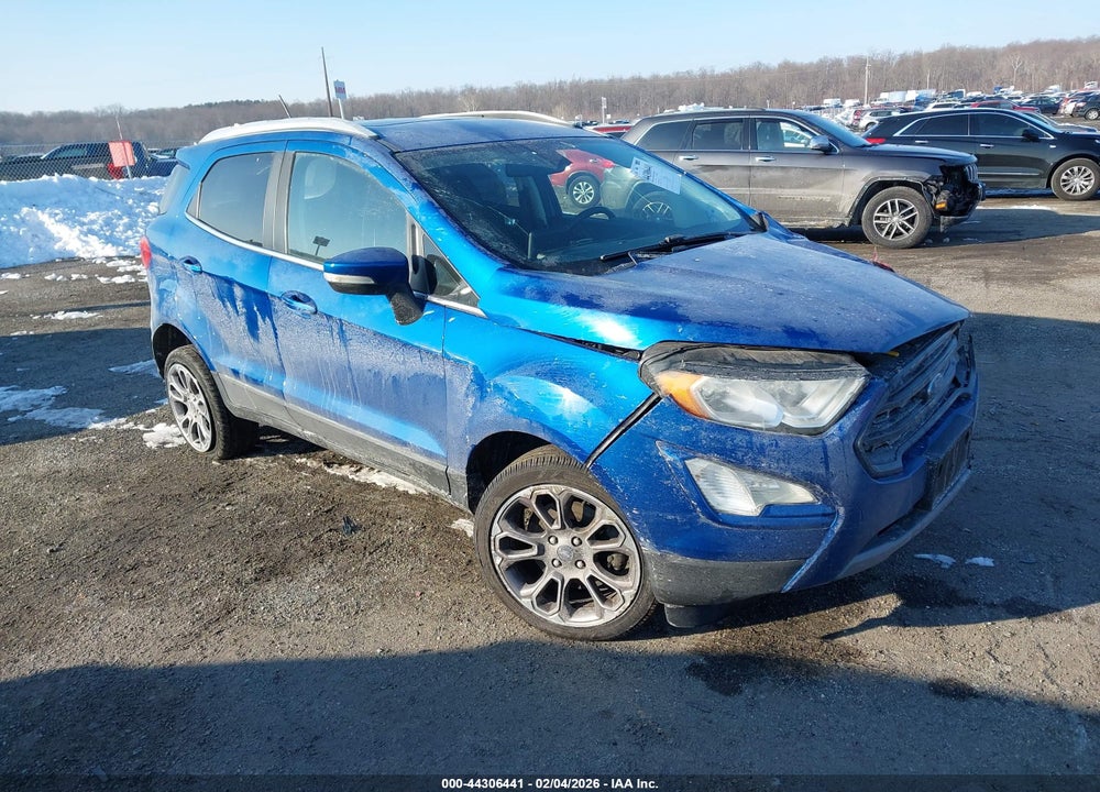 2019 FORD ECOSPORT TITANIUM VIN: MAJ6S3KLXKC284130