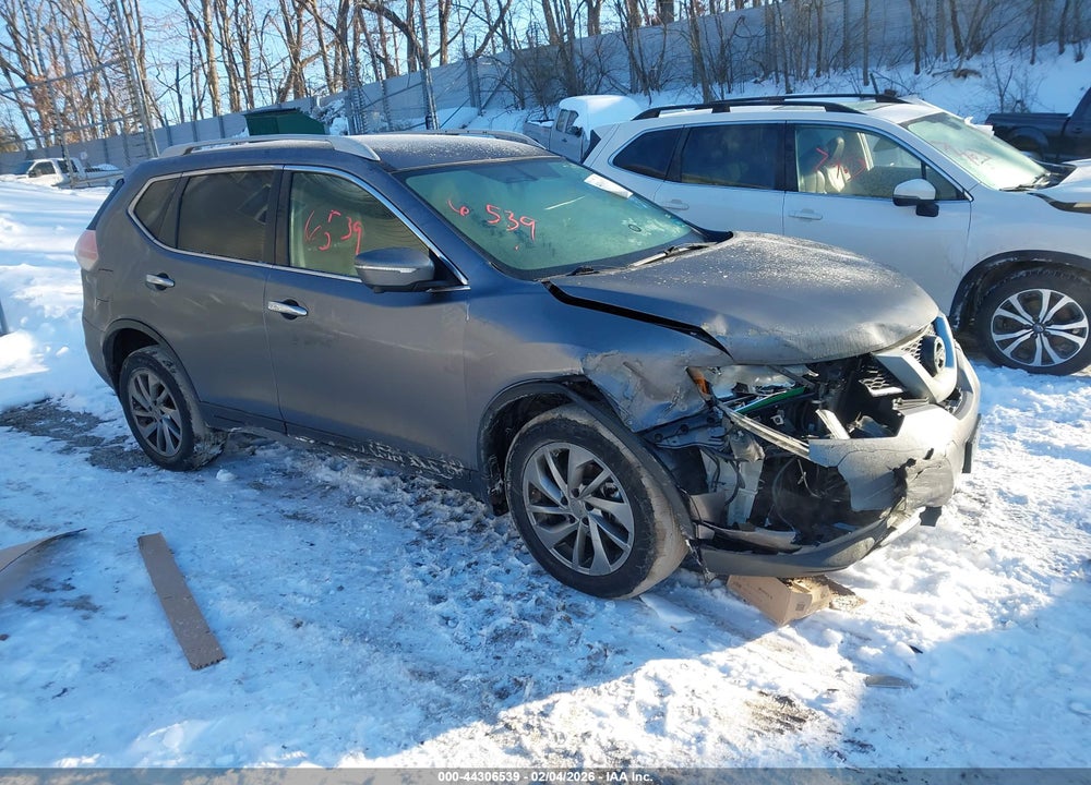 2015 NISSAN ROGUE SL VIN: 5N1AT2MV2FC874527