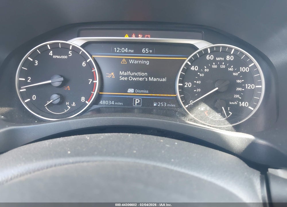 2022 NISSAN ALTIMA SV FWD VIN: 1N4BL4DV1NN356857