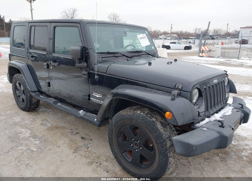 2008 JEEP WRANGLER UNLIMITED SAHARA VIN: 1J8GA591X8L647898
