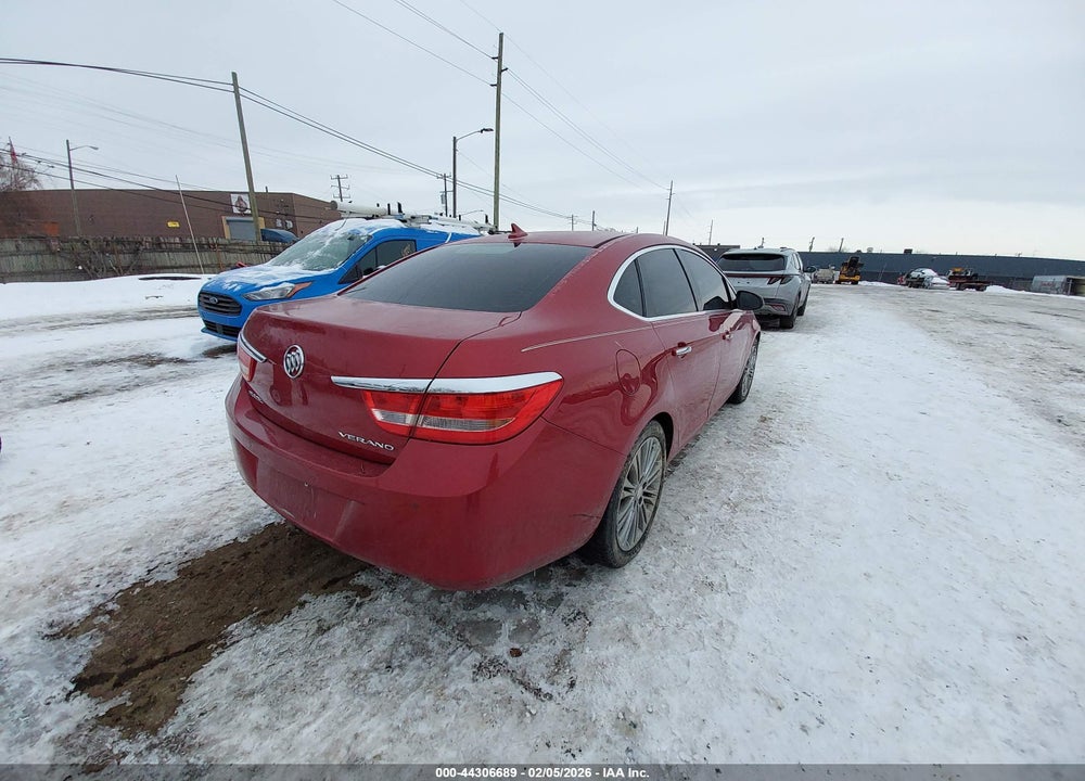 2012 BUICK VERANO LEATHER GROUP VIN: 1G4PS5SK6C4127316