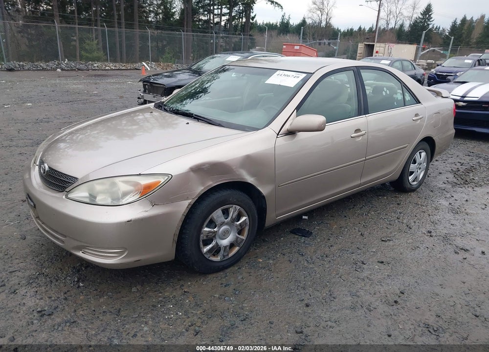 2004 TOYOTA CAMRY LE VIN: 4T1BE32K84U906837