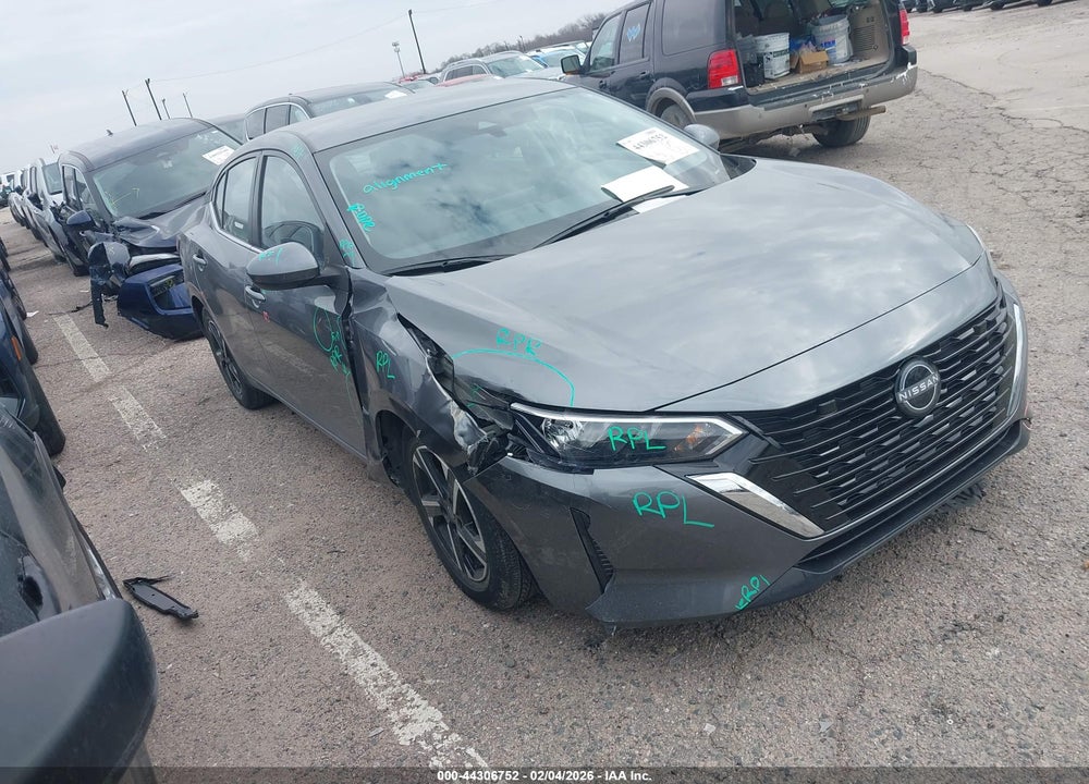 2025 NISSAN SENTRA SV VIN: 3N1AB8CV1SY297215