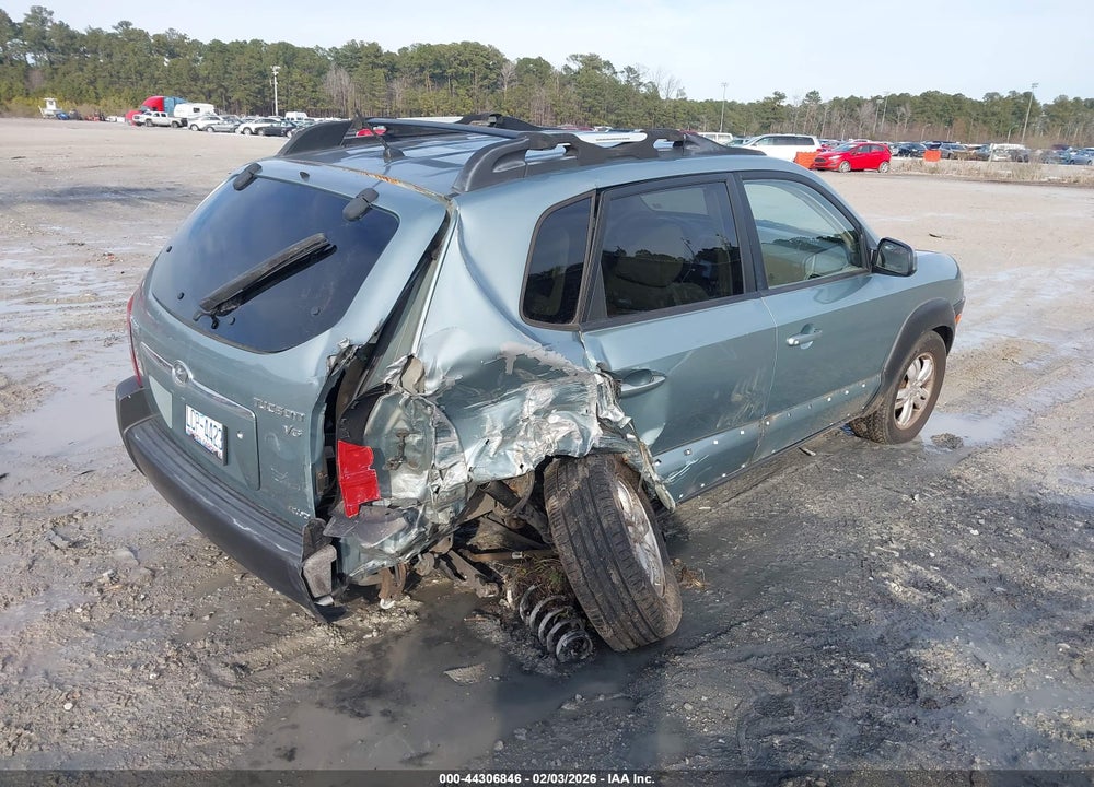 2006 HYUNDAI TUCSON GLS/LIMITED VIN: KM8JN72D76U417983