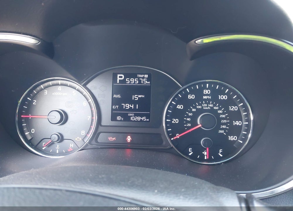 2017 KIA FORTE LX VIN: 3KPFK4A79HE072423
