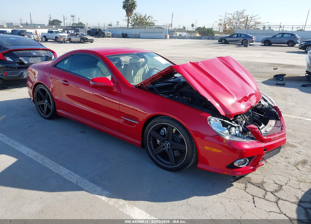 2009 MERCEDES-BENZ SL 550 VIN: WDBSK71F99F144041