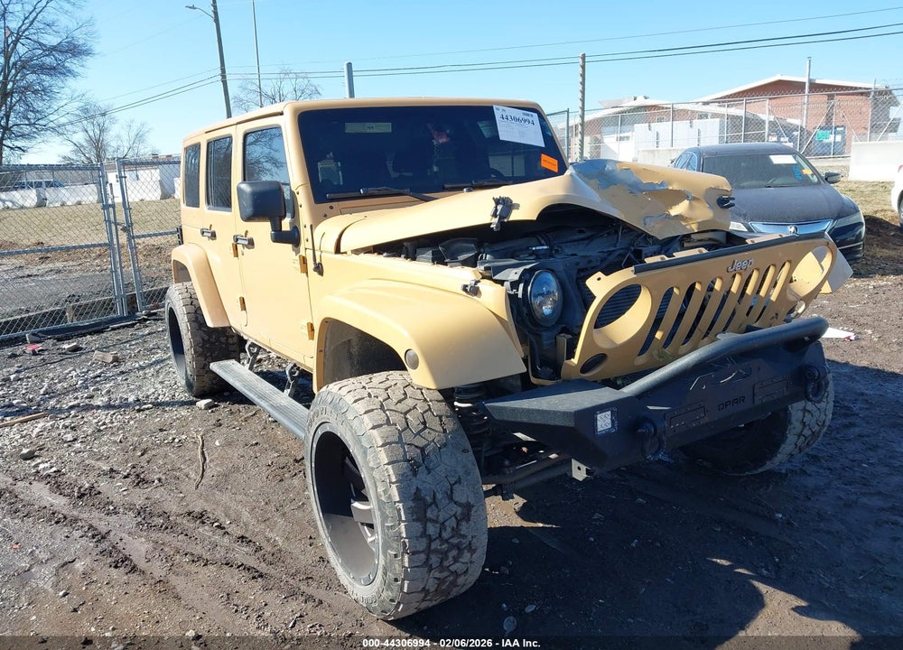 2013 JEEP WRANGLER UNLIMITED SAHARA VIN: 1C4BJWEG4DL649920