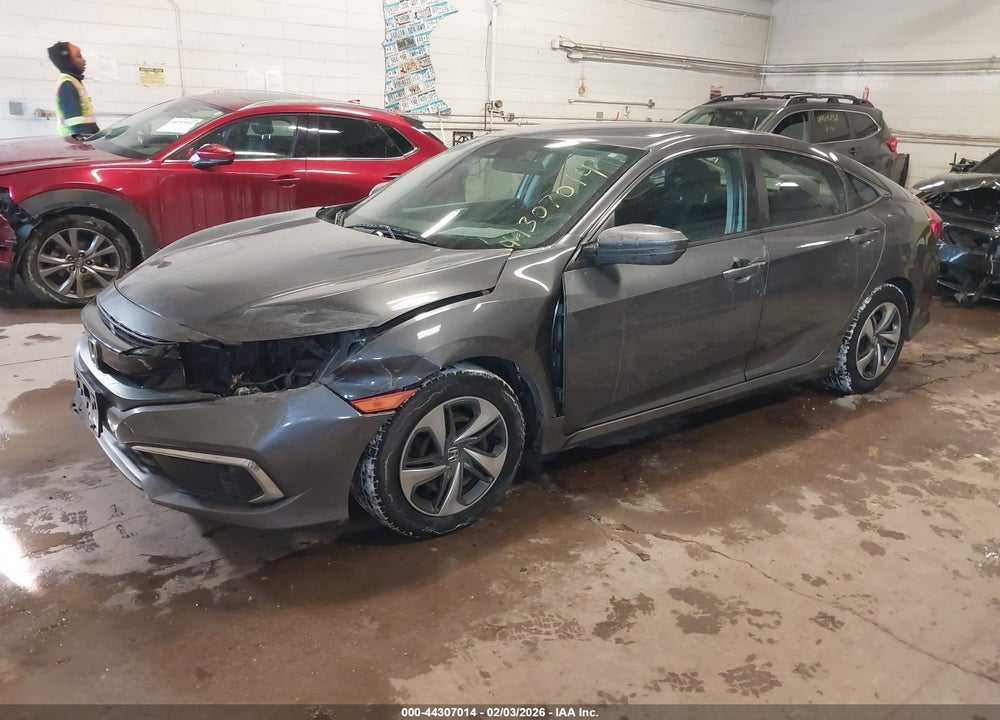 2020 HONDA CIVIC LX VIN: 2HGFC2F66LH531990