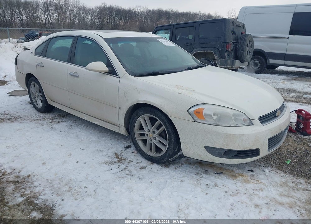 2009 CHEVROLET IMPALA LTZ VIN: 2G1WU57M191224585