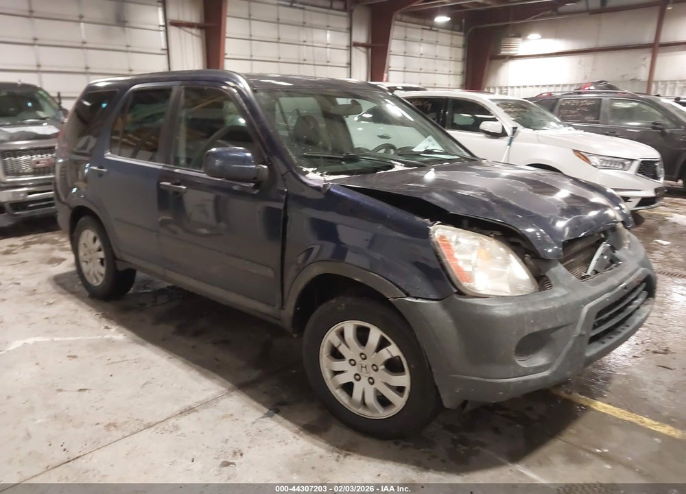 2006 HONDA CR-V EX VIN: SHSRD78836U441400