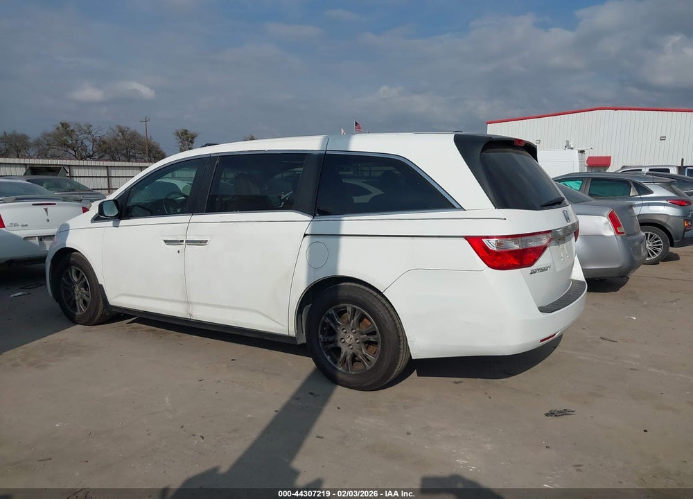 2011 HONDA ODYSSEY EX-L VIN: 5FNRL5H68BB065655
