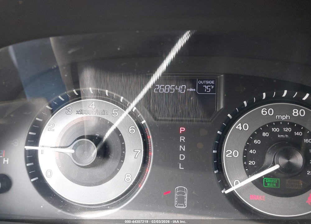 2011 HONDA ODYSSEY EX-L VIN: 5FNRL5H68BB065655