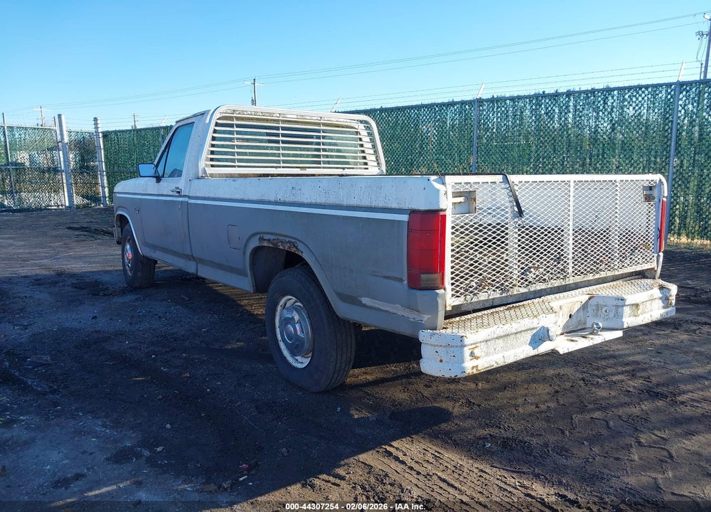 1986 FORD F250 VIN: 1FTEF25N5GKA63663