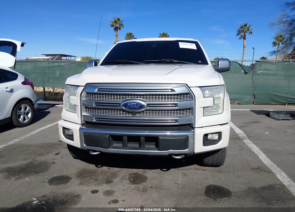 2015 FORD F-150 PLATINUM VIN: 1FTEW1EG2FFA34463