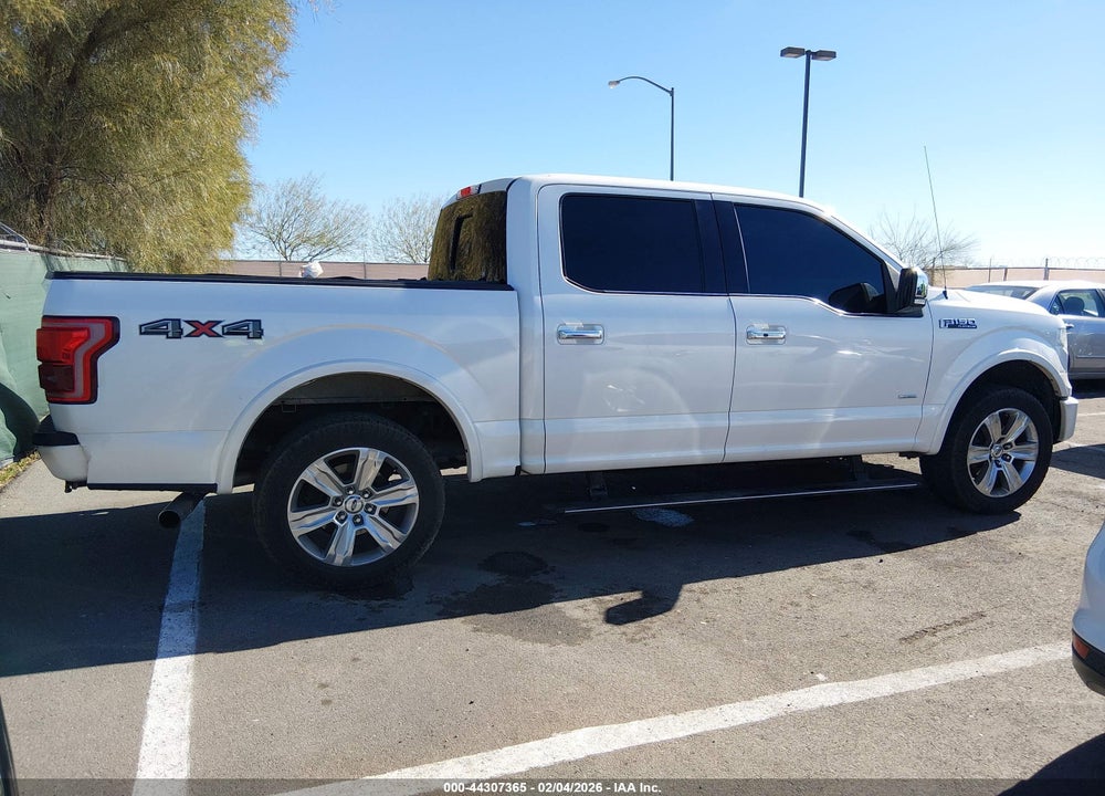 2015 FORD F-150 PLATINUM VIN: 1FTEW1EG2FFA34463